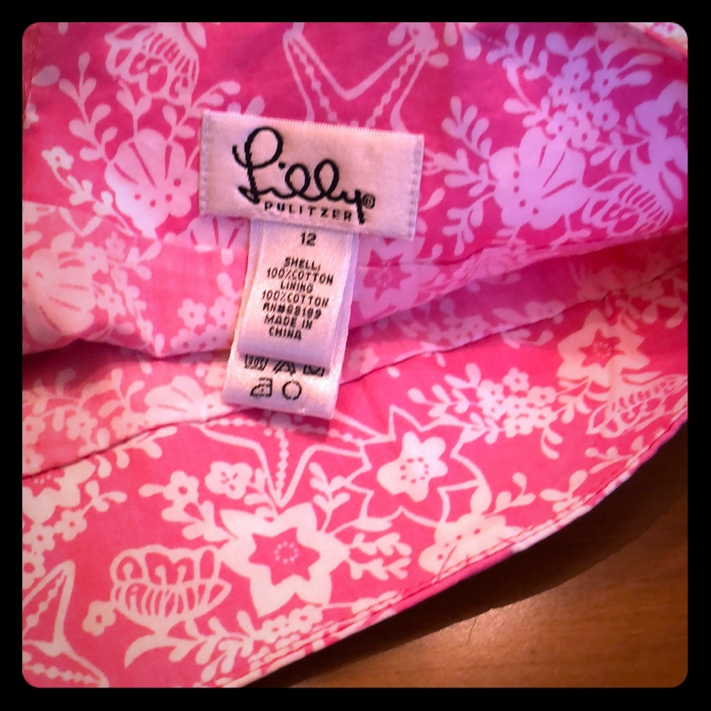 Lilly Pulitzer- size 12 girls skort